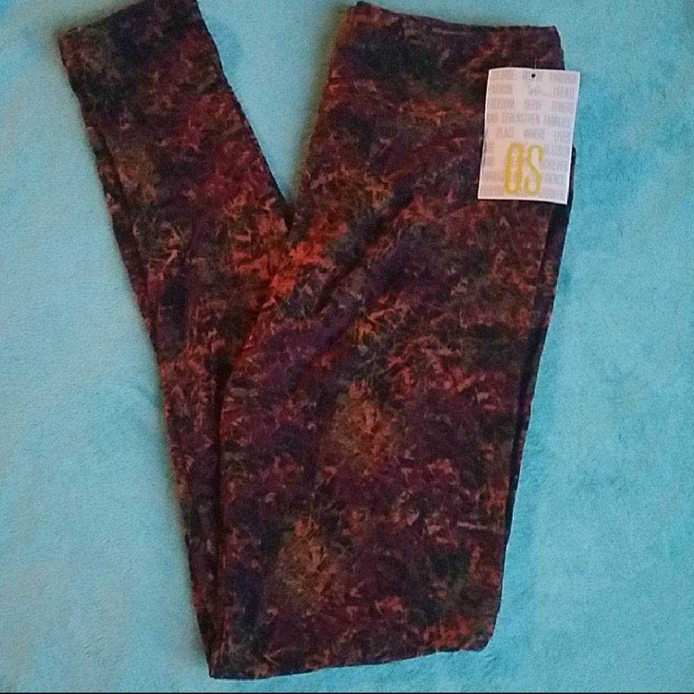 Lularoe Leggings OS(One Size)BEAUTIFUL Fall Colors